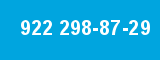 922 298-87-29